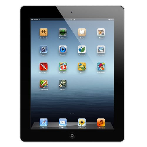 Apple iPad 4th Gen 9.7"  32GB  Wi-Fi + Cellular in  Black MD523LL/A